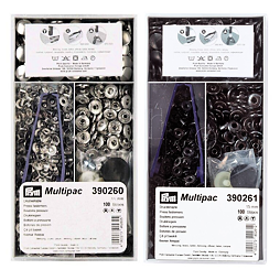 Gombík stláčací ANORAK 15mm (100ks) - PRYM