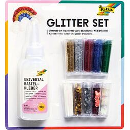 Glitter set - trblietky a lepidlo