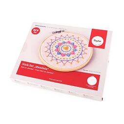 Súprava na vyšívanie s predtlačeným motívom MANDALA