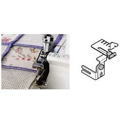 Vodič pre rovný steh - Janome overlocky