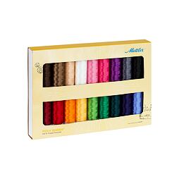 Súprava vyšívacích nití POLY SHEEN 40 METTLER (18x200m)