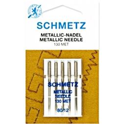 Ihly Schmetz 130 MET VCS embroidery (5x80) - vyšívacie ihly metal