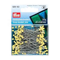 Špendlíky na patchwork žlté 43mm (20g) - PRYM