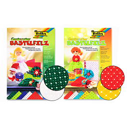 Dekoratívny filc s výrezmi (5 listov)