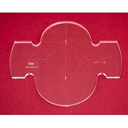 Quiltovacie pravítko kruhy NP5-K6