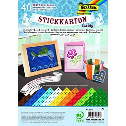 Sada na tvorenie - prešívanie papiera (40 listov)