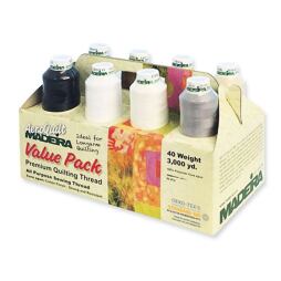 Súprava quiltovacej nite PES Madeira Aeroquilt 40 (8x2750m)