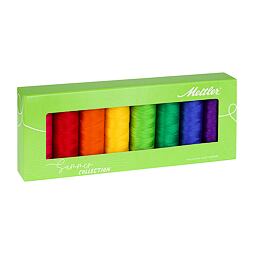 Sada bavlnených nití SILK-FINISH COTTON 50 METTLER (8x150m) - leto