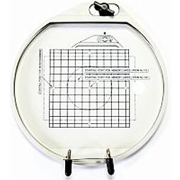 Kruhový vyšívací rámček s pružinou - Janome