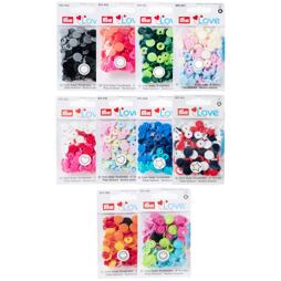 Patentky "Color snaps" 12,4 mm - PRYM LOVE