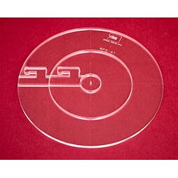 Quiltovacie pravítko kruh vel.1 NP5-K1 3ks