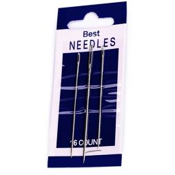 Ihly na ručné šitie - ostré (3ks)