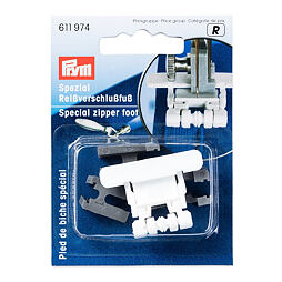 Špeciálna pätka na šitie skrytých zipsov - PRYM