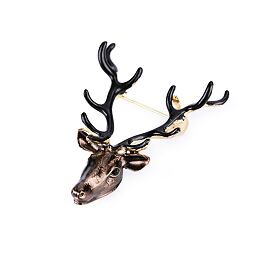 Brošňa jeleň hnedý