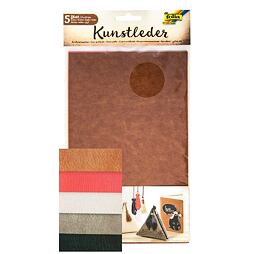 Koženka - 5 listov/5 farieb (17x27cm)
