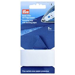 Zažehľovací vlizelín - prúžok na záložky 5m - PRYM