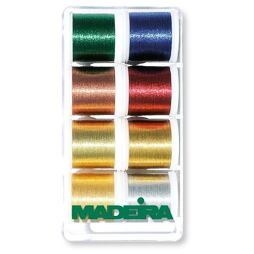 Vyšívacie nite Madeira Metallic Classic 40 box (8x200m)