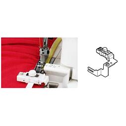 Pätka na všívanie a riasenie gumy - Janome overlocky