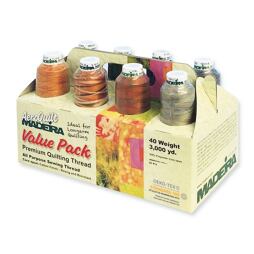 Sada quiltovacej nite PES Madeira Aeroquilt 40 (8x2750m) - melírované