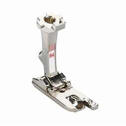 Pätka na lemovanie rovným stehom (4mm) č. 64 - Bernina