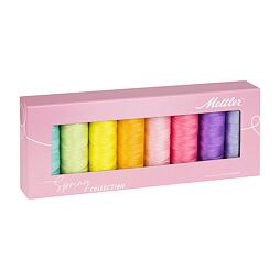 Sada bavlnených nití SILK-FINISH COTTON 50 METTLER (8x150m) - jar