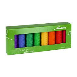 Sada šijacích nití PES - SERALON 100 METTLER (8x200m) - leto