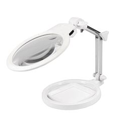 Lupa na stôl s LED svetlom