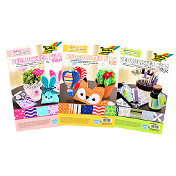 Dekoratívny filc s potlačou (5 listov)