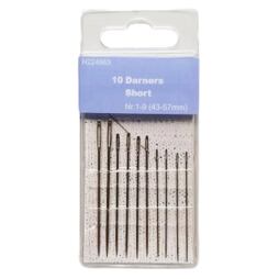 Látacie ihly na ručné šitie - krátke (10ks)