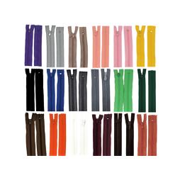 Zips plastový špirálový nedeliteľný 4mm dĺžka 50 cm