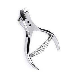 Dierovacie kliešte na kožu, papier, kartón