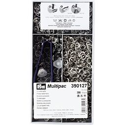 Gombík stláčací JERSEY 10mm nikel (200ks) - PRYM