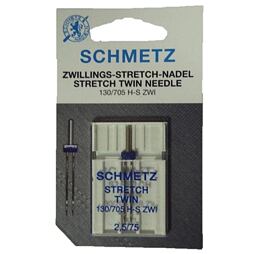Schmetz dvojihla 130/705 H stretch, rozpich 2,5 mm/75