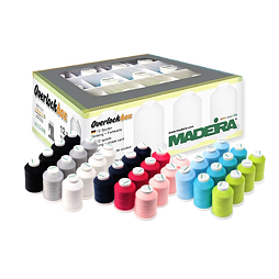 Súprava nití OVERLOCK BOX 3+1 – Madeira