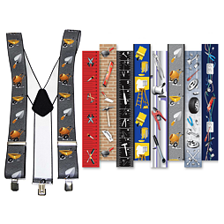 Pánske remeselnícke traky 50mm s potlačou (Y-120cm)