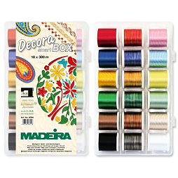 Vyšívacie nite Madeira Decora Smartbox (18x300m)