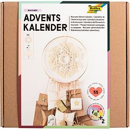 Adventný kalendár - MACRAMÉ (55 dielov)