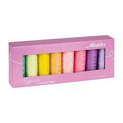 Sada šijacích nití PES - SERALON 100 METTLER (8x200m) - jar