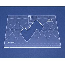 Quiltovacie pravítko bordúra uzly NP-A06