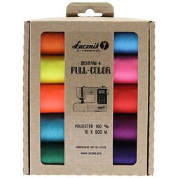 Súprava nití PES 4 - FULL COLOR (10x500m)