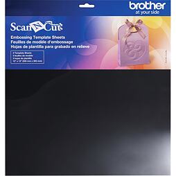 Embosová šablóna 3ks 12x12" (305 x 305 mm) pre rezací ploter Brother