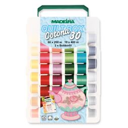 Vyšívacie a quiltovacie nite Madeira Quilt box Cotona 30 (60x200m+10x400m)