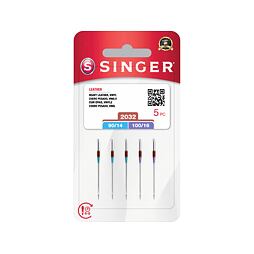 Ihly Singer 2032 - pre šijacie stroje - koža (3x90, 2x100)