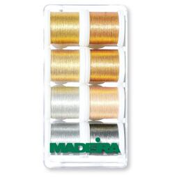 Vyšívacie nite Madeira Metallic Smooth 40 box (8x200m)
