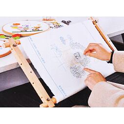 Vyšívací rám nastaviteľný (30,5x54,5cm)