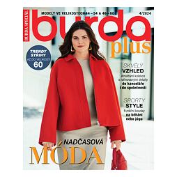 Burda Plus - móda pre plnoštíhle - zima 4/2024