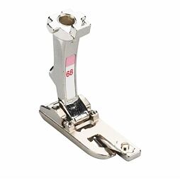 Pätka pre rolovaný a mušličkový lem (2mm) č. 68 - Bernina