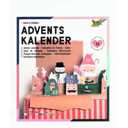 Súprava na výrobu adventného kalendára - SANTA a priatelia