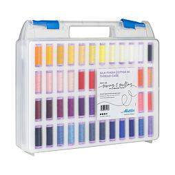 Kufr - sada bavlněných nití SILK-FINISH COTTON 50 METTLER (96x150m)