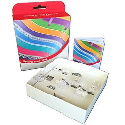 Súprava 7 ks pätiek - coverlocky Merrylock MK 4055, 4075